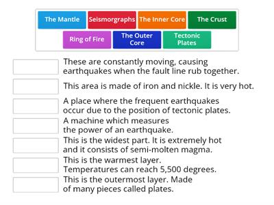 Earthquakes