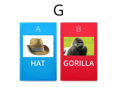 phonics G,H