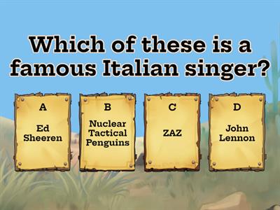 Italian quiz