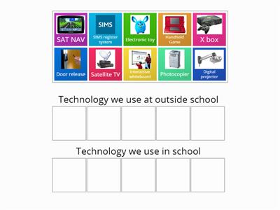 Technology at home and in school 2
