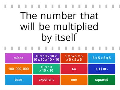 Exponents 