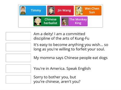 American Born Chinese ch 1 and 2