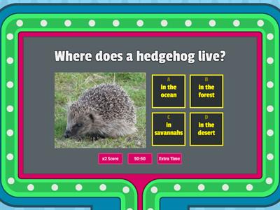 Quiz (animal habitat)