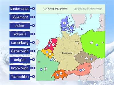 Deutschlands Nachbarländer