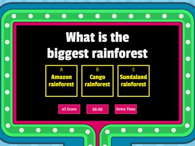 The Amazon RainForest