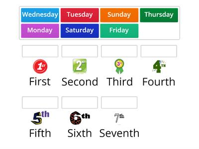 Days of the week