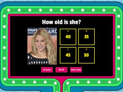 Shakira quiz