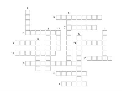 Impact 2 Unit 5 Crossword