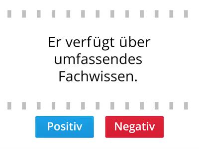 Arbeitszeugnis Positiv oder Negativ?