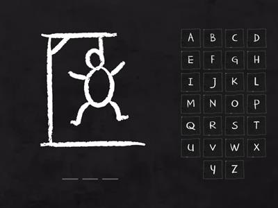 Number words Hangman (0~10)