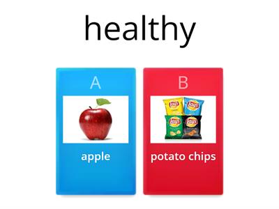 HEALTHY / UNHEALTHY FOOD