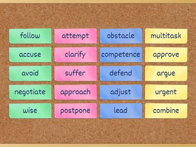 Intermediate Words cards