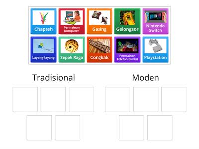 Permainan Tradisional dan Permainan Moden
