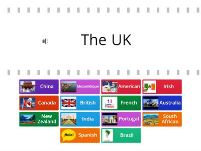 Countries & Nationalities 