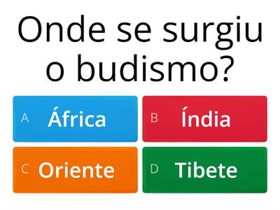 Quiz do Budismo