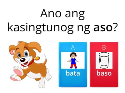 Wednesday-Mga Salitang Magkasingtunog