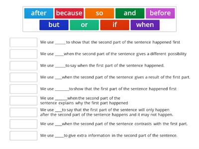 Basic conjunctions