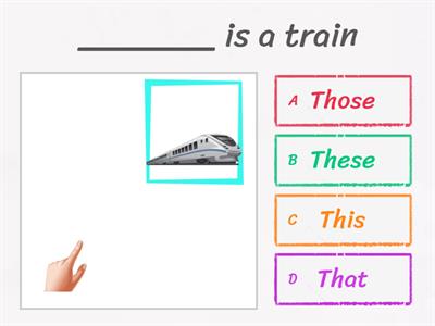 A1. Demonstrative Pronouns: This/that/these/those