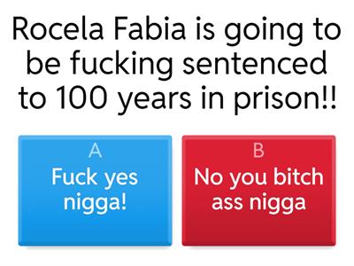 Rocela Fabia is going to PRISON for murder and rape!!!