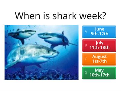 Shark Week Trivia