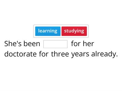 Roadmap B1+ Unit 5C Vocarulary p. 160