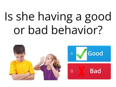 Good/ Bad - Behavior