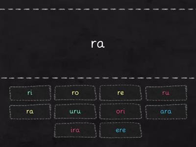 LA CINTA DE LA R