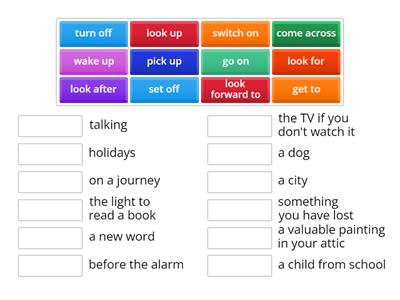 Phrasal verbs Own it!2 Unit 3