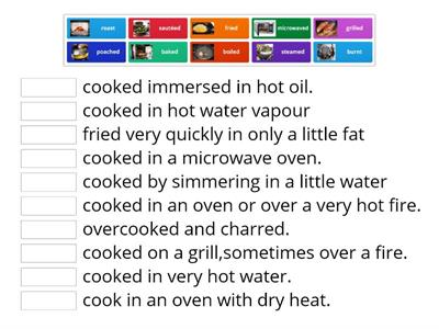  cooking food adjectives