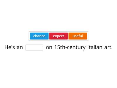 Gateway A1+ Unit 10 Vocabulary