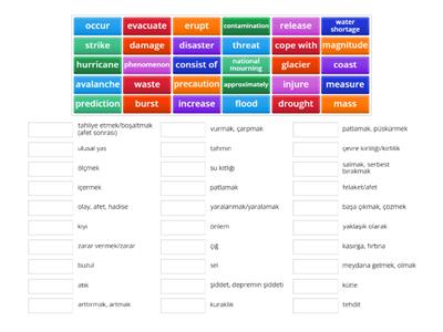 Unit 10 LGS Vocabulary (natural forces) 1