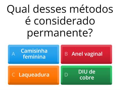 Métodos Contraceptivos.