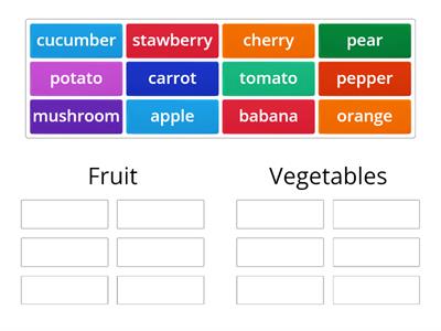 Fruit/Vegetables