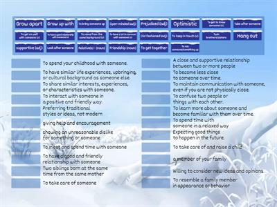 VOCABULARY UNIT 3 INTERMEDIATE EMPOWER B1+