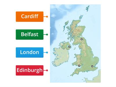 TLC: Can I label the capital cities of the UK?