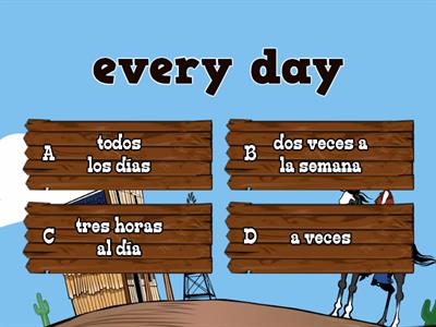 Times phrases spanish 
