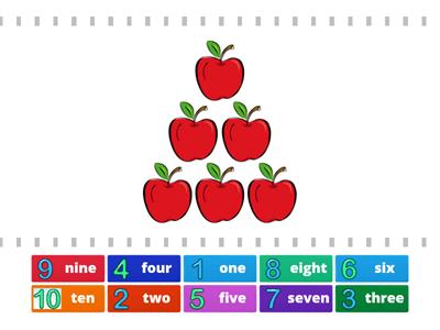 Count and choose 1st grade