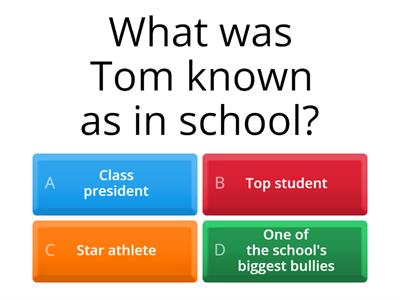 Bullying video questions