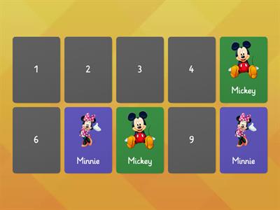 Memória - Casa do Mickey Mouse