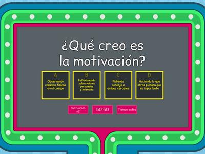 Hablamos de Motivación y Metas  