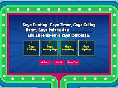 PJ Tahun 4 Halangan Mencabar (Lompat Tinggi)