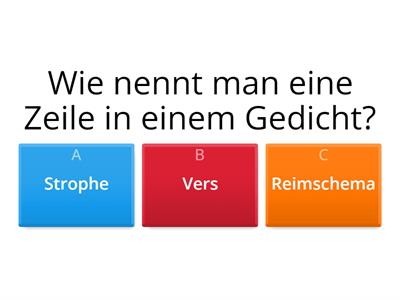 Gedichte-Quiz