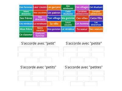 L'adjectif régulier, quel accord?