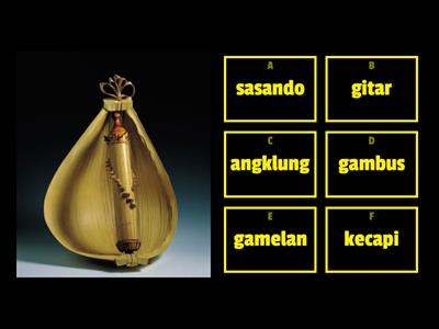 TEBAK ALAT MUSIK DAERAH