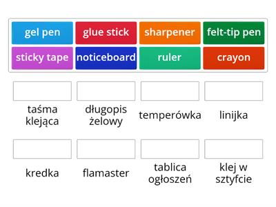 Stationery - Unit 2 - Brainy 4