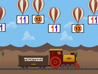 BALLOON NUMBERS 11-20