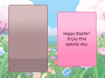 Easter Greetings for Cards