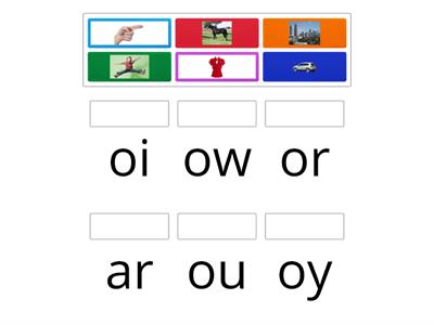 Diphthongs and R - Controlled vowel