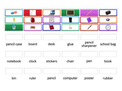 TOGETHER - Classroom objects 