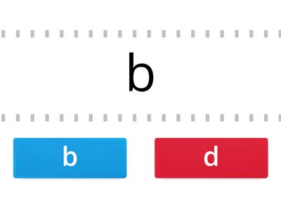 b of d (letters)